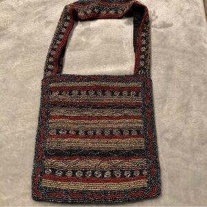 CHRISTIAN LIVINGSTON BEADED PURSE